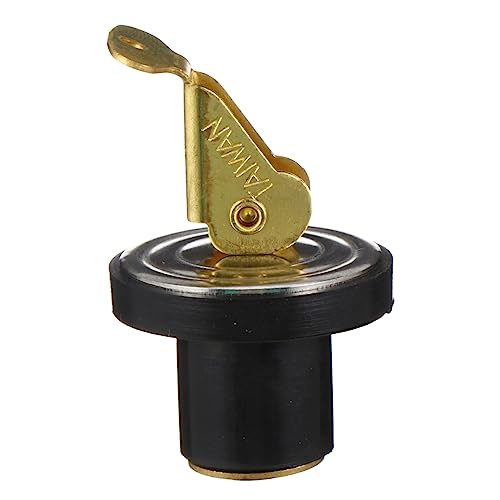 KOMBIUDA 1 Pieza Accesorios Marinos Tapón De Drenaje Al Aire Libre Tapones para Agujeros De Drenaje Kayac Accesorios para Drenar Tapones para Imbornales De Canoa Bote Cobre