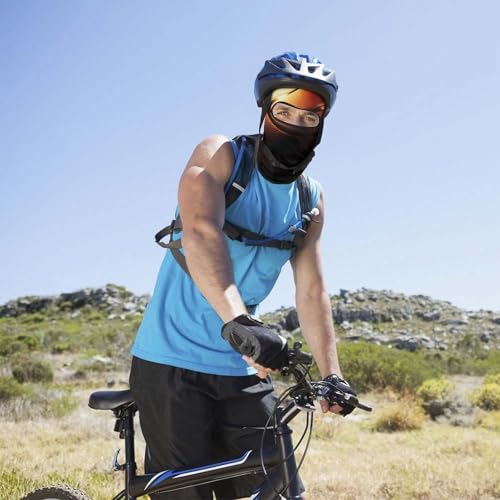 Balaclava para hombres, máscara para esquí, ciclismo y deportes de invierno, cubre cara y cuello miniatura 4