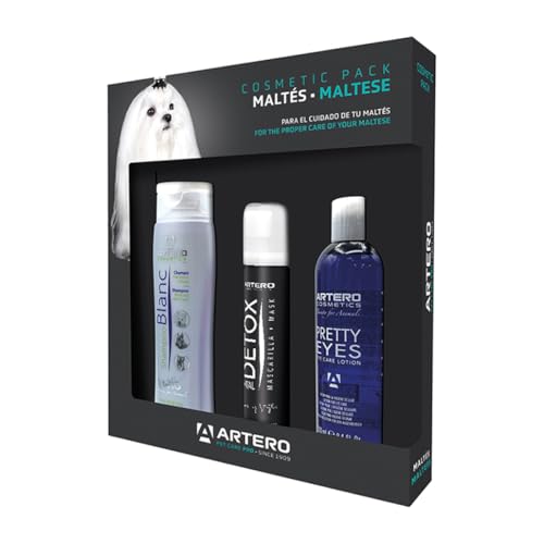 Artero Pack Completo para la higiene de tu Perro (Bichón Maltés)