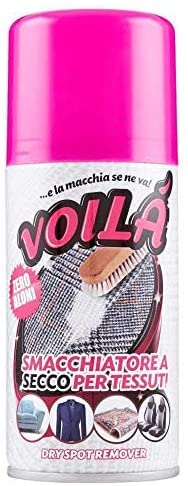 6 Stück Voila's Textilentferner Spray 200 ml [ 1200 ml ] Piu Badetuch gratis