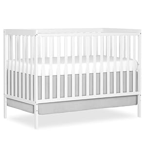 Dream On Me Synergy 5-in-1 Convertible Full Size Baby Crib, GREENGUARD Gold