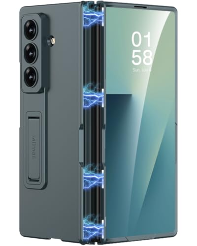 Coque Galaxy Z Fold 7 antichoc compatible charge sans fil et béquille intégrée