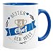 Produktbild MoonWorks Kaffee-Tasse bester Chef der Welt Geschenk für Chef royal unisize