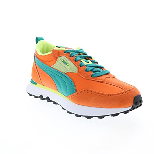 PUMA Womens Rider Fv Vintage Lace Up Sneakers Shoes Casual - Orange