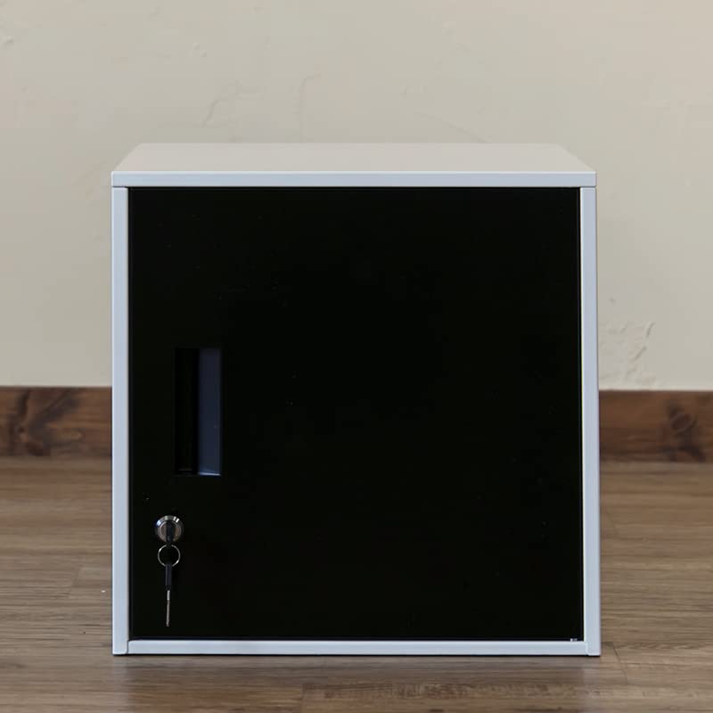 キューブBOX　鍵付きロッカー　ハイタイプ　ブラック Amazon.co.jp: キューブBOX鍵付ロッカーハイタイプ カラー