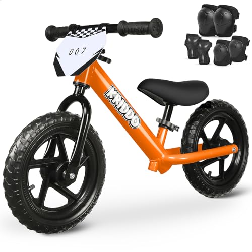 Image of KRIDDO Toddler Balance Bike and 3-in-1 Protective Gear Set