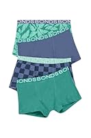 Bonds Boys' Underwear Trunk, Print YFD (4 Pack), '2/3