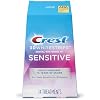 Crest 3D Whitestrips for Sensitive Teeth, Teeth Whitening Strip Kit, 28 Strips (14 Count Pack)