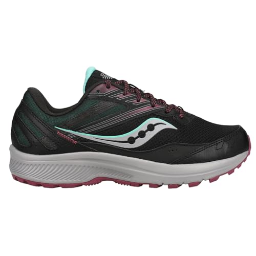 Saucony Women's Cohesion TR15 Running Shoe, Black/Dusk/Mint, 5 - image 2