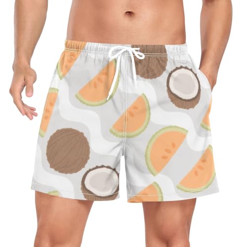 Traje de baño de secado rápido para hombre con tejido transpirable de baloncesto