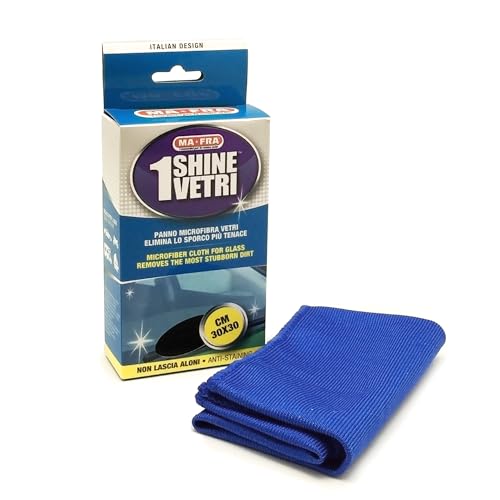 CARATTERISTICHE: 1Shine vetri è un panno in microfibra appositamente ideato per rimuovere polvere e sporco dai vetri auto che grazie alla sua morbidezza e assorbenza garantisce una perfetta rimozione dello sporco. Il panno è particolarmente resistente all'usura.
