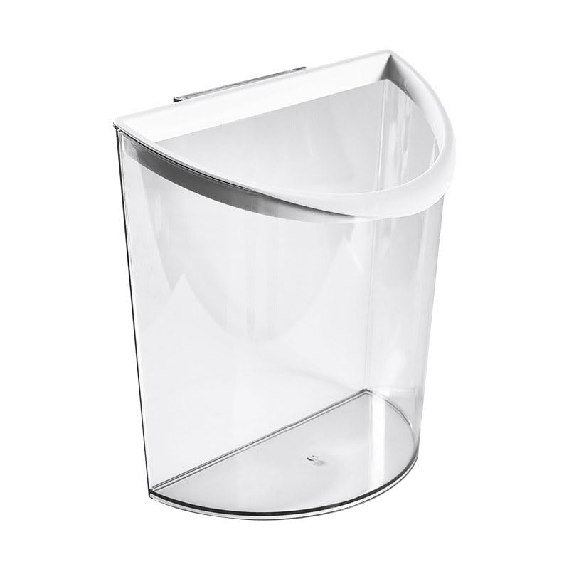 Kitchen Compost Bin, Hanging Small Trash Can, Punch Freely Fashionable Compost Bucket, Space Saving Wall Mounted Waste Bin Kitchen Compost Bin for Under Sink