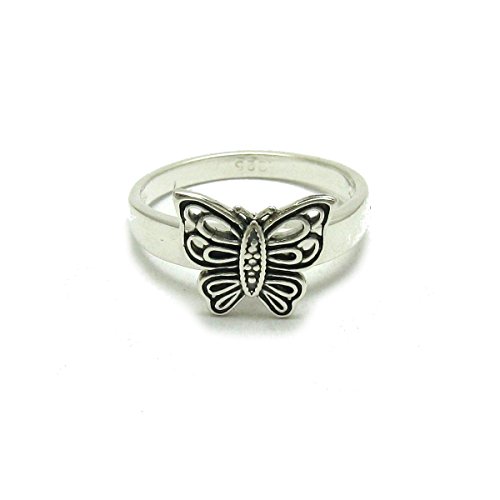 Bague argent 925 Papillon Empress en argent massif certifié