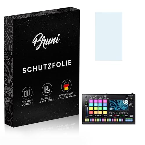 Bruni Screen Protector compatible with Pioneer Toraiz SP-16 Protector Film, crystal clear Protective Film (2X)