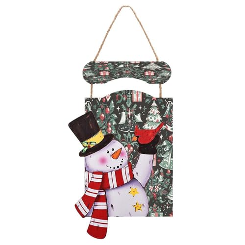Image de bonhomme de neige gothique pour votre décoration murale de Noël