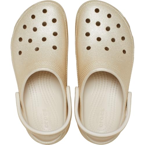 Image of Crocs Women's Classic Platform Glitter Clog