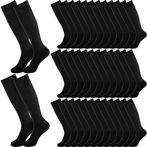 Jiuguva 20 Pairs Softball Socks Compression Football Baseball Athletic Soccer Socks for Women Men Adult Youth