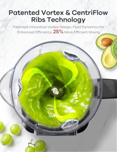 Image of Ganiza Smoothie Blender Max 1800W, Professional Blenders for Kitchen