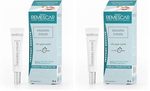Crème Liftante Instantanée Remescar pour Paupières Tombantes et Effet Anti-Poches