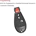 BESTHA Car Key Fob Replacement Keyless Entry Remote Fobik GQ4-53T for 2013-2018 Dodge Ram 1500 2500 3500