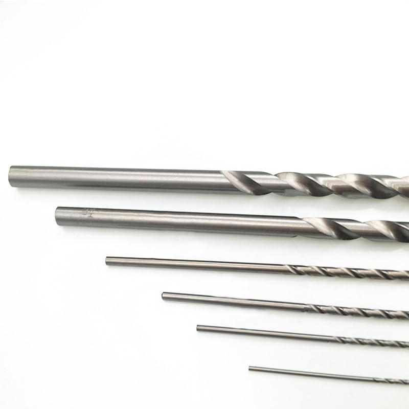 Foret hélicoïdal Extra-long de 1 à 20mm, 10 pièces, 160/300mm, métal, bois, plastique, HSS, acier rapide, tige droite, foret hélicoïdal(2x200mm 10pcs)