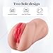 2 in1 Masturebastorfor Men Sucking Thrusting Machine Silicone Pocket Puzzy Realistic Masterburbatar Hands Free Adult Toys Mastusbar Male Masturebastor for Men Underwear 1XW