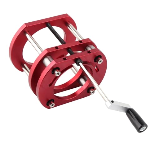 Herramienta de Elevación de Mesa de Enrutador con Varilla de Soporte de Acero Inoxidable, Base de Aleación de Aluminio y Sistema de Sujeción de 4 Mordazas