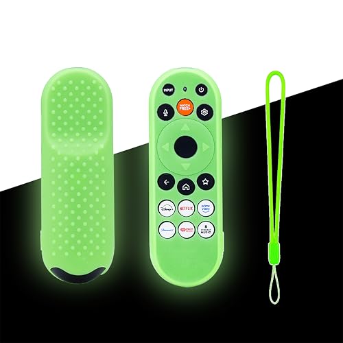 LEFXMOPHY Cover for Vizio/Onn XRT181 XRT290 WRT290 XRT29X Silicone Case Protector Glow in Dark - Lime Green