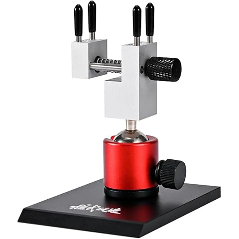 ANSAI Tabletop Vise Mini Vice Spherical Rotating Metal Base for Hobbies Cover