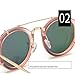 MTZJH Classic Gothic Steampunk Sunglasses Sun Glasses Men For Women Vintage Round Glasses Fashion Driving Goggle UV400