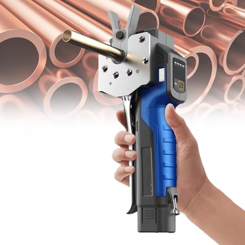 AWAYDD Automatic Copper Tube Expanding Machine Expander, Electric Pipe Flaring Tool, for Air Conditioner Car Repairing(A)