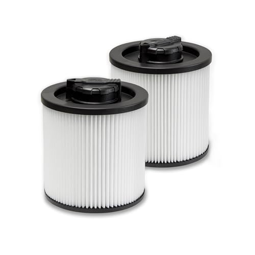 Image of 2 Pack Replacement Filter for Dewalt DXVC6910 Fits 6-16 Gal Models | Precision OEM Fit, Professional Filtration, Built for Tough Jobs, Reusable Design, Trusted Performance