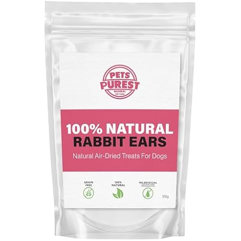 Pets Purest Natural Rabbit Ears Dog Treats Cover