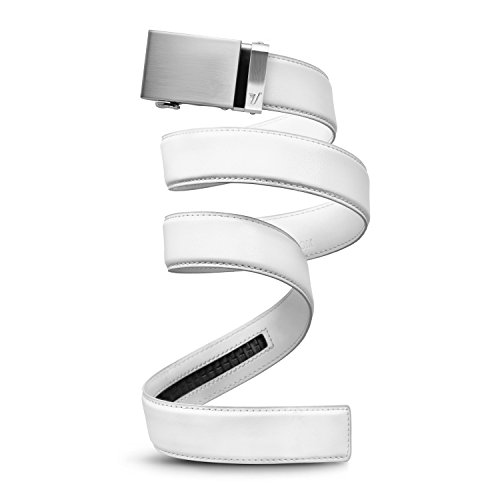 Image of Mission Belt Men's Leather Ratchet Belt, 40mm Metal Collection