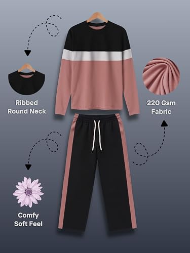 Image of Men Co-Ord Set Cotton | Loose Fit Premium Fabric (Set of 2 | 180 GSM | 3TFS+Lower CS1)