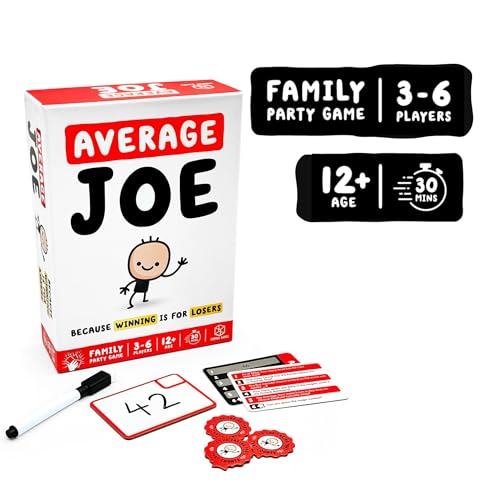 Average Joe juego de mesa con 600 preguntas divertido para 3-6 jugadores miniatura 3