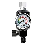 Air Adjusting Regulator Valve with Pressure Gauge and in-line Oil Water Trap Filter Separatorfor...