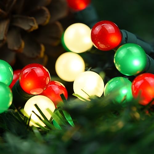 Lycklig Fairy Globe String Lights - 70 LED, 19FT, Multicolor - UL Certified for Indoor/Outdoor Use - Christmas, Bedroom, Party, Tree, Holiday Decor