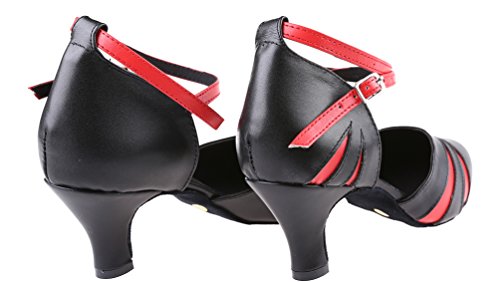 Chaussures de danse latine Custom HEE avec semelle de précision noire - 6