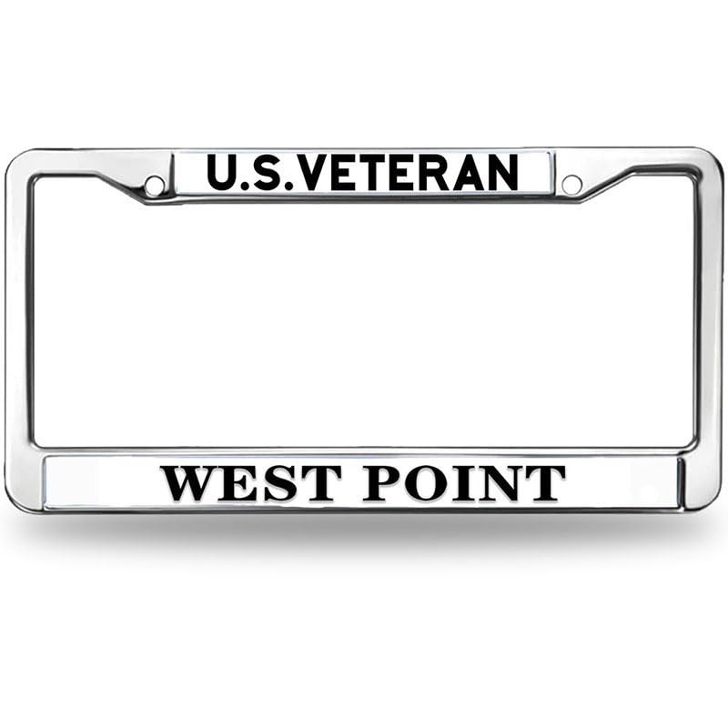 Image of US Army License Plate Frame for Family Members US Army West Point Easy Installation West Point Pride License Plate Frame Loving Gift