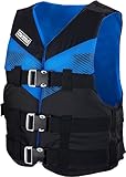MATERIAL: 210D Nylon, leicht, robust, angenehm auf der Haut, Auftriebsweste mit weichem & flexiblem EPE Schaum für hohe Bewegungsfreiheit