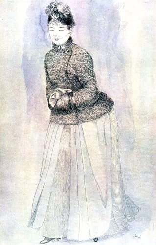 Peinture Murale Figure Féminine Renoir Premium en Toile
