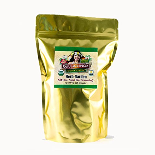 Organic Kona Coffee Burger and Steak Seasoning (8 oz) - Low Sodium, Low Sugar, No Gluten, No Nuts