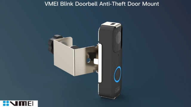 Blink Doorbell Mount, Anti-Theft Blink Video Doorbell Door Mount Bracket No Drilling, Not Block Motion Sensor Easy Install Fit Camera
