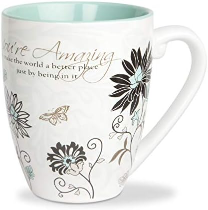 Mark My Words "You're Amazing" Ceramic Mug, 20-Ounce
