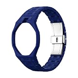 Cinturino in Ceramica Compatibile con Swa-tch Ro-yal Pop, Cinturino Sostitutivo per Orologi Swa-tch x AP Ro-yal Pop da Uomo e Donna, Resistente all'Acqua e Confortevole da Indossare