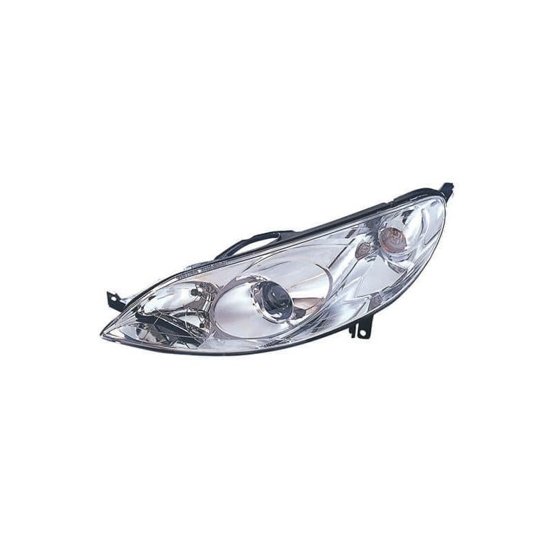 Repiauto Phare avant gauche H1/H7 compatible avec Peugeot 407 2004-2011
