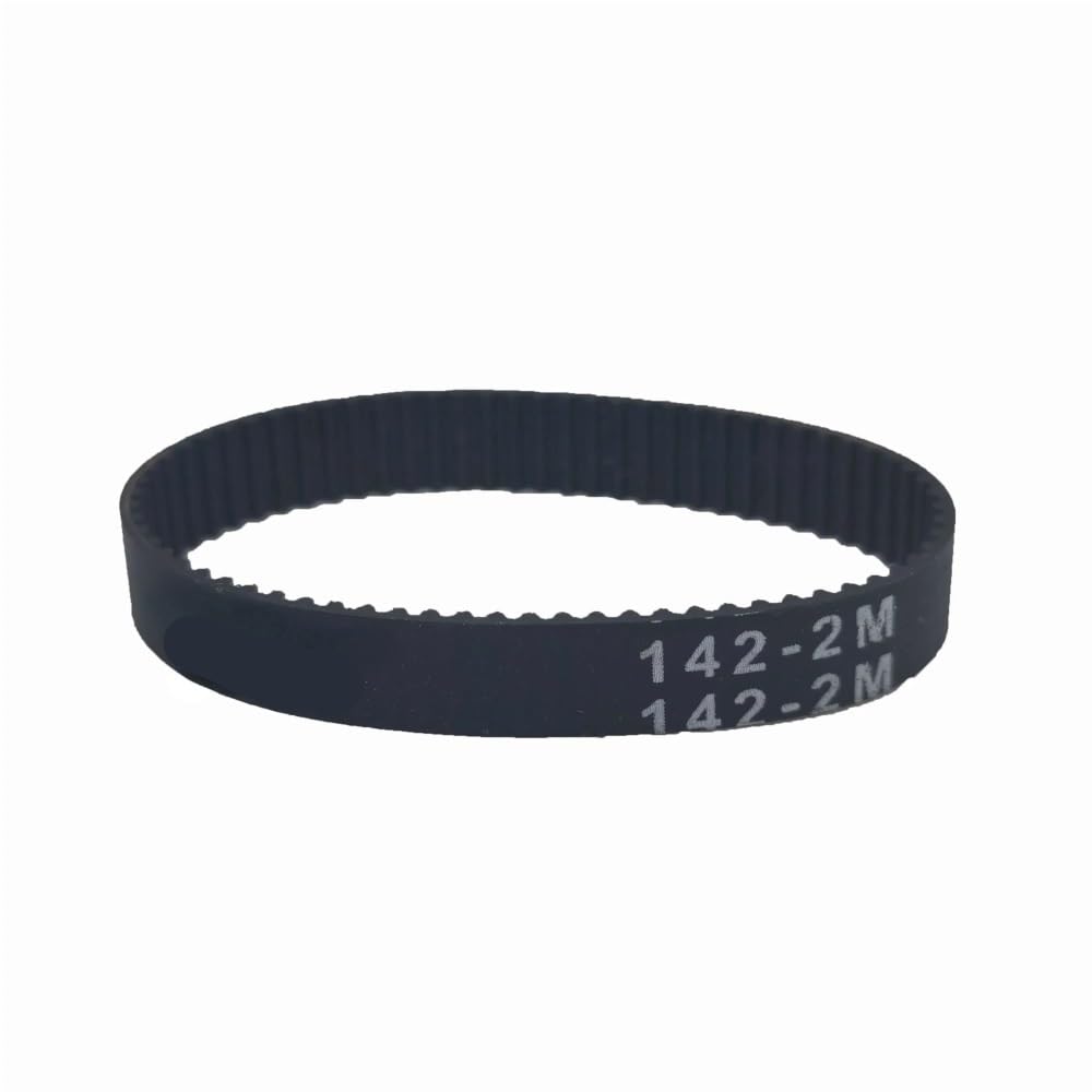 TonuuoDC Arc Tooth Synchronous Belt, Micro Belt for Motors, HTD 2M 142 Closed Loop Rubber Timing Most Vacuum Cleaners (2M142(71pitch), 4mm)
