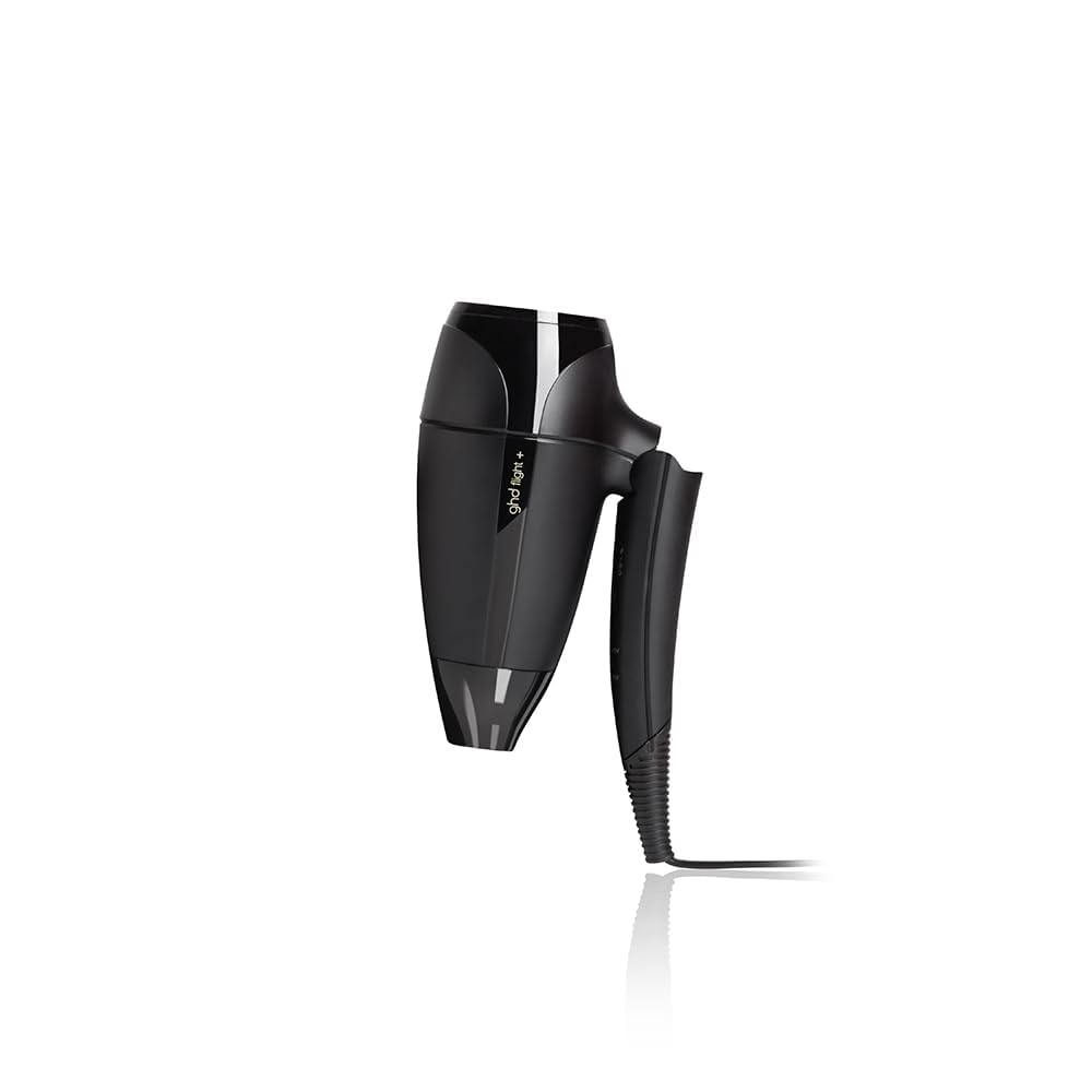 ghd flight+ Reiseföhn: Klein, klappbar, inkl. Reisetasche & Zentrierdüse