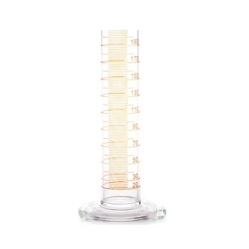 Laborgeräte und -ausrüstung 250 ml Glasmesszylinder mit Graduierung und Ausgussöffnung, Laborglas